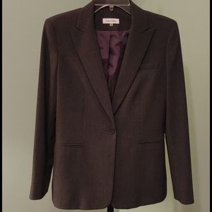 Calvin Klein Charcoal Blazer Jacket